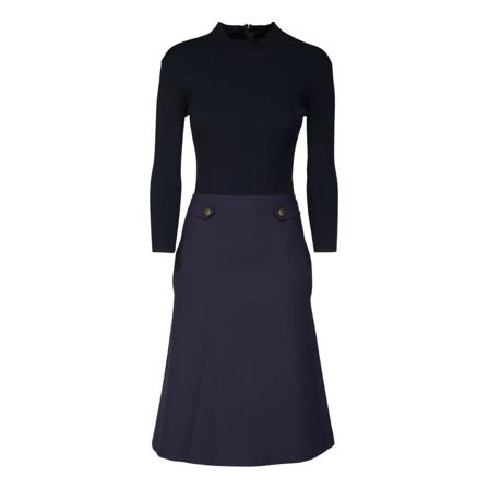 Twinset Klänning blå, Dam, Dam, Storlek: S