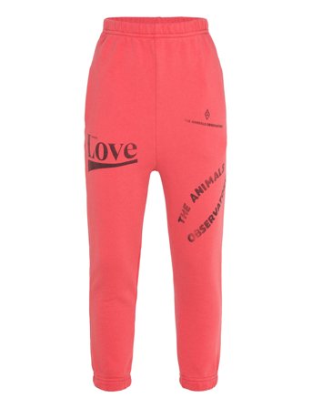 THE ANIMALS OBSERVATORY | Dromedary Kid Sweatpants Red | 6 Y