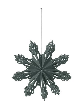 Snowflake Home Decoration Christmas Decoration Christmas Accessories Khaki Green Broste Copenhagen