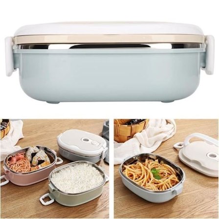 Isolerad Matlåda - YOSOO - YS002 - Rostfritt Stål - Portabel - Termisk Isolering