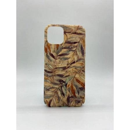 Marmorskal med sommarheta blad till iPhone 11 Pro Max
