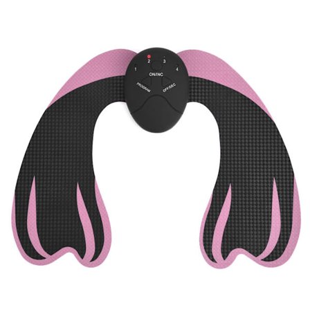 EMS Buttock Lifting Massage Machine Höftmuskelstimuleringsmassageapparat Svart Rosa