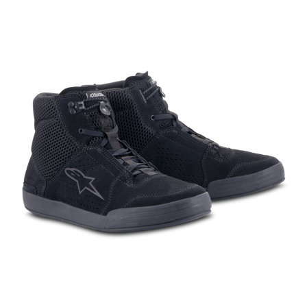 Motorradschuhe Alpinestars Chrome Air Schwarz/Schwarz 42,5