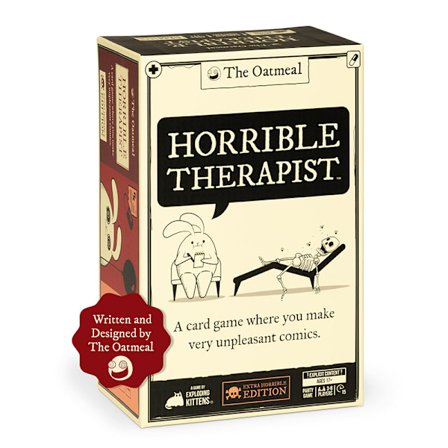 Horrible Therapist - Et kortspill der du lager veldig ubehagelige