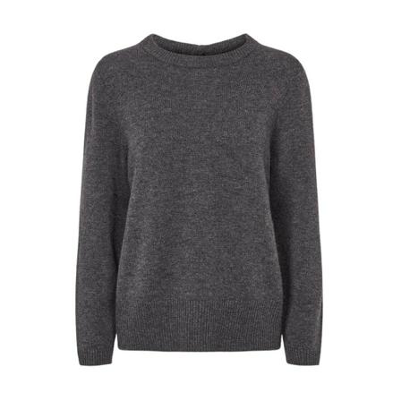 O'tay Round-neck Knitwear , Grijs , Dames , Maat: XL Truis
