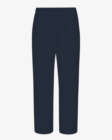 Organic Straight Leg Sweatpants - Navy Blue - Male - S
