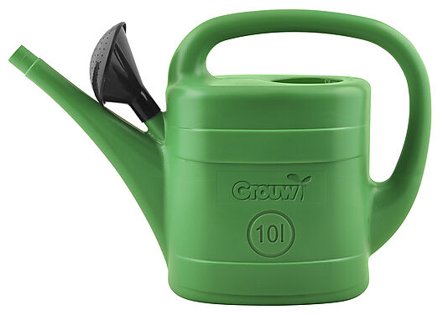 Vannkanne Grønn med Sprederhode 10L