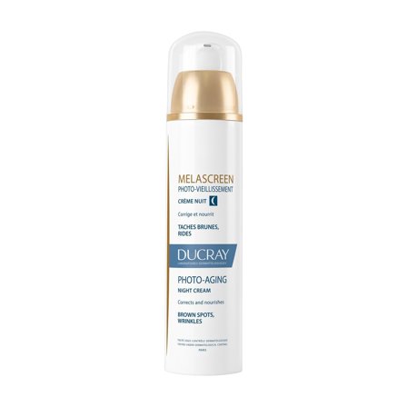 Ducray Melascreen Fotoinvecchiamento Crema notte 50ml - Tratt.notte antimacchie