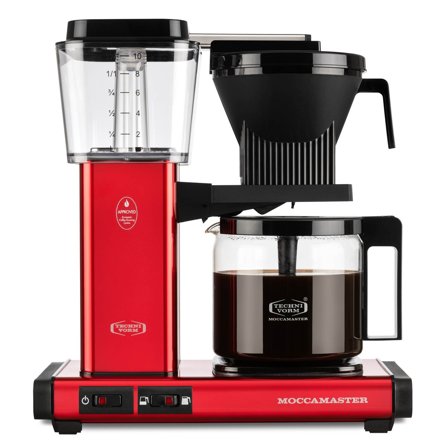Moccamaster - Kaffetrakter Optio Red Metallic Rød