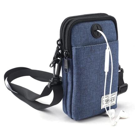 Mini Vyötärölaukku Vedenkestävä Vyölaukku Puhelinpussi Rintavyölaukku Kestävä Punainen