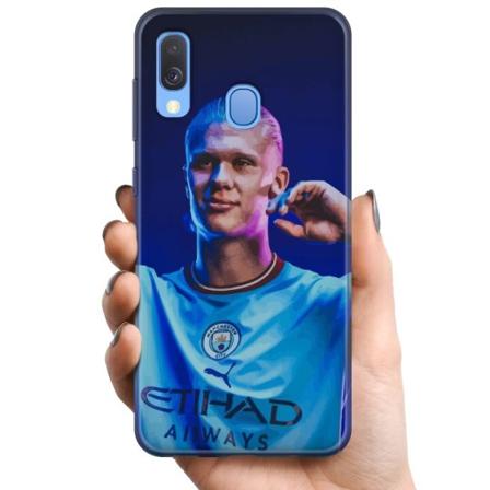 Samsung Galaxy A40 TPU Mobilcover Erling Haaland