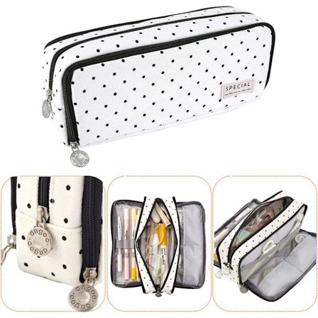 Pennfodral med stor kapacitet Pennfodral Sminkväska Canvas Station