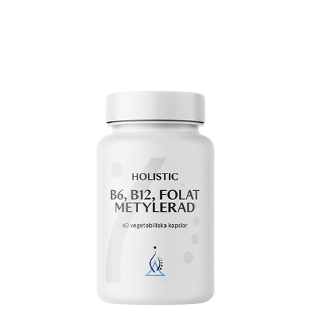 Holistic B6 B12 Folat Metylert 60 kapsler