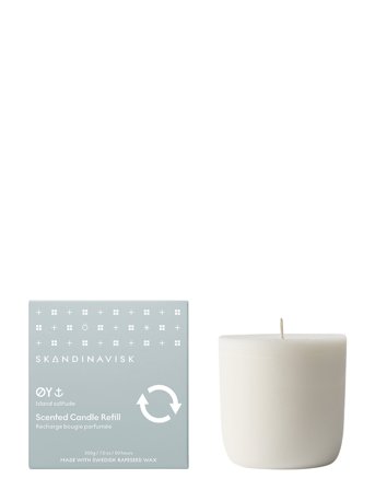 Skandinavisk Øy Refill Scented Candle 200G - Blue - 200 g