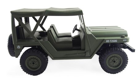 AMEWI Militär Geländewagen 1:14 4WD RTR, Military grün