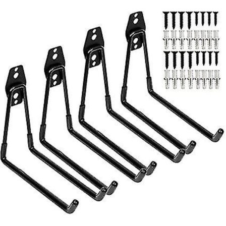 Garage Opbevaring Dobbelt Krog Vægmonteret Hænger