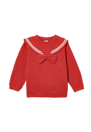 RIKIKI Sjömanströja NICE Hoodies & sweatshirts Röd 122/128