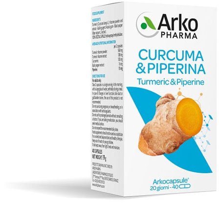 Arkocapsule Curcuma + Piperina Bio 130 Capsule