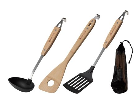 Snow Peak Kitchen Tool Set Wood