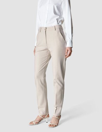 Shaping New Tomorrow - Dame - Tapered Essential Women Pants - Cream Latte - 33/34