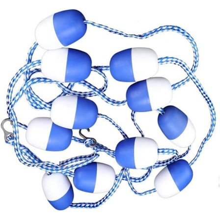 Uima-altaan turvallisuuserotin köysi kelluva pallo rata viiva koukut vesiväylät lisävaruste 6M ulkoelämä