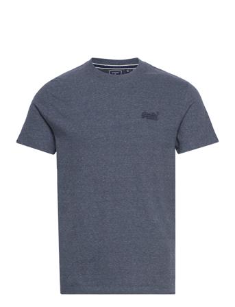 Vintage Logo Emb Tee T-shirt Blå Superdry