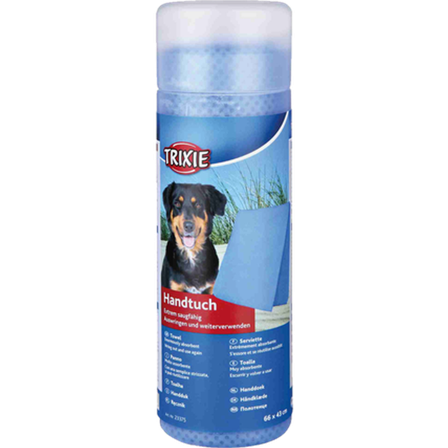 Trixie - PVA-håndkle med høy absorberingsevne Blå 66 x 43 cm - Hund - Pelspleie Trim- og hundebad - Pelspleie Trim- og hundebad - ZOO.no