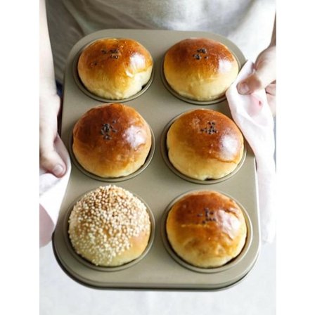 Bageform Dome Halvkugle Halvkugleform 6 stk. Kulstofstål Non-stick