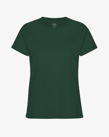Women Light Organic Tee - Emerald Green S