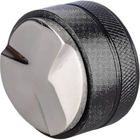 Barista Edition, kaffedispenser, 53 mm, højde: 3,5 cm, nivelleringsværktøj til espresso kaffe i rustfrit stål, aluminium, barista tilbehør til