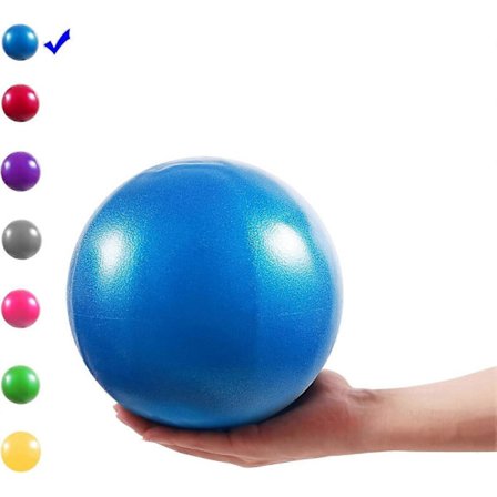 Mini Træningsbold, 23 cm Lille Gymnastikbold til Yoga, Pilates, Stabilitet, Barre, Fysioterapi