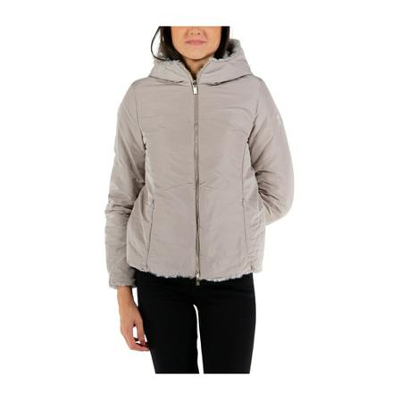 Ciesse Piumini Reversible naida Jakke in eco fur with ecological padding Grå, Dame