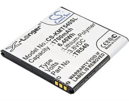 Batteri for SmartPhone, Mobil for KAZAM Trooper 540