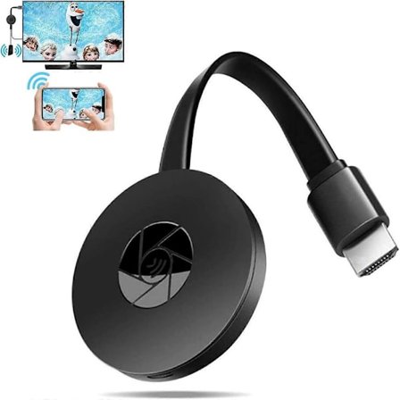 Trådløs HDMI-skærmdongle-adapter, 1080P WiFi trådløs skærmadapter, streaming af video og lyd til TV/projektor/skærm fra Pad