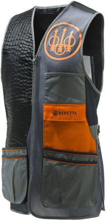 Beretta Sporting EVO Vest Vest Grey Castelrock & Black & Orange