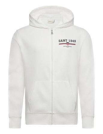 GANT | Graphic Full Zip Hoodie | S