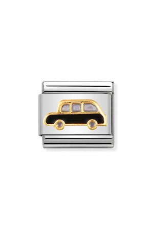 18k Gold Black Cab