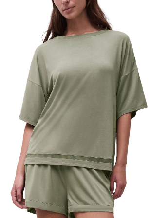 Chantelle Joe T-shirt Sovkläder & morgonrockar Dam Grön L