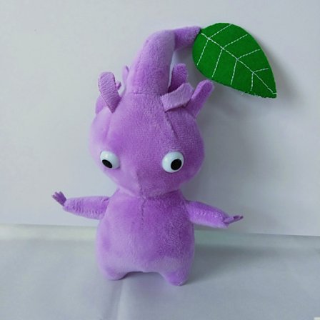 Nintendo spel PIKMIN Olima docka Lila blad