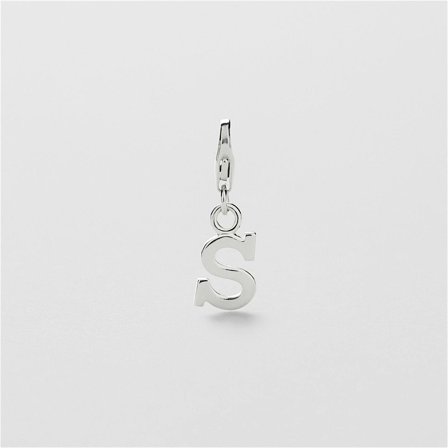 S Letter Charm
