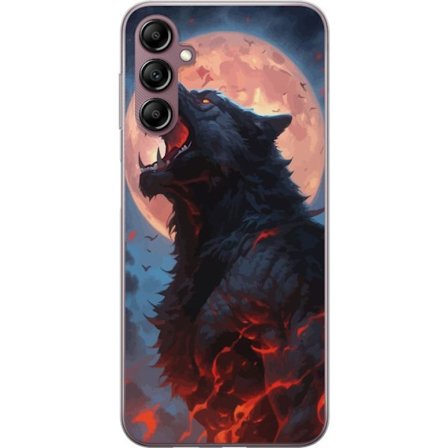 Mobilskal till Samsung Galaxy A14 5G med Ylande varg