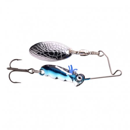 Spro Larva Spinnerbait 4cm 7g - Chrome Blue