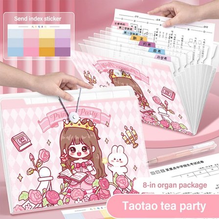 A4-filmappe Testpapiropbevaringsmappe 01-8 LOMMER 01-8