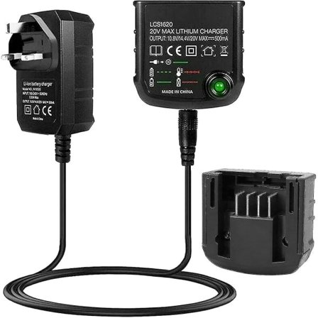Li-jon batteriladdare för Black & Decker 18V Li-jon batteri LCS1620 laddare