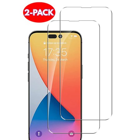 iPhone 14 Skärmskydd i Härdat glas - 2-PACK