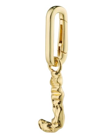 Charm Pendant, Gold-Plated Gold Pilgrim