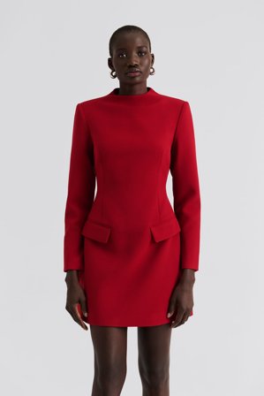 Malina - Leanna minikleid - 44 - Deep Red