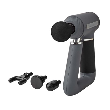 Urheiluhierontapistooli | Akkukäyttöinen | Sisäänrakennettu Litium-Ioni | Ladattava | 6 hierontatilaa | USB-kaapeli | Harmaa