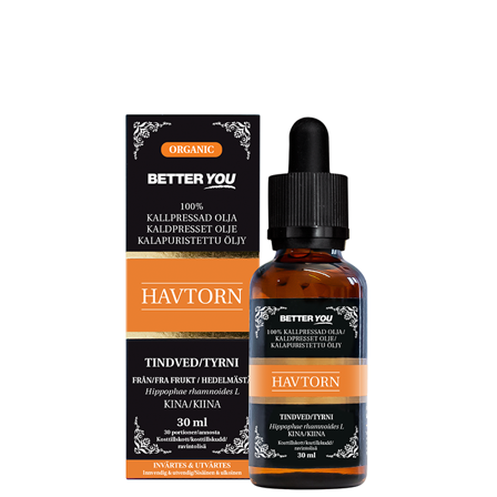 Better You Kaldpresset Tindvedfruktolje 30 ml