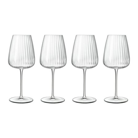 Luigi bormioli Luigi Bormioli Optica Chardonnay hvitvinsglass 4-pakning' - 'Transparent